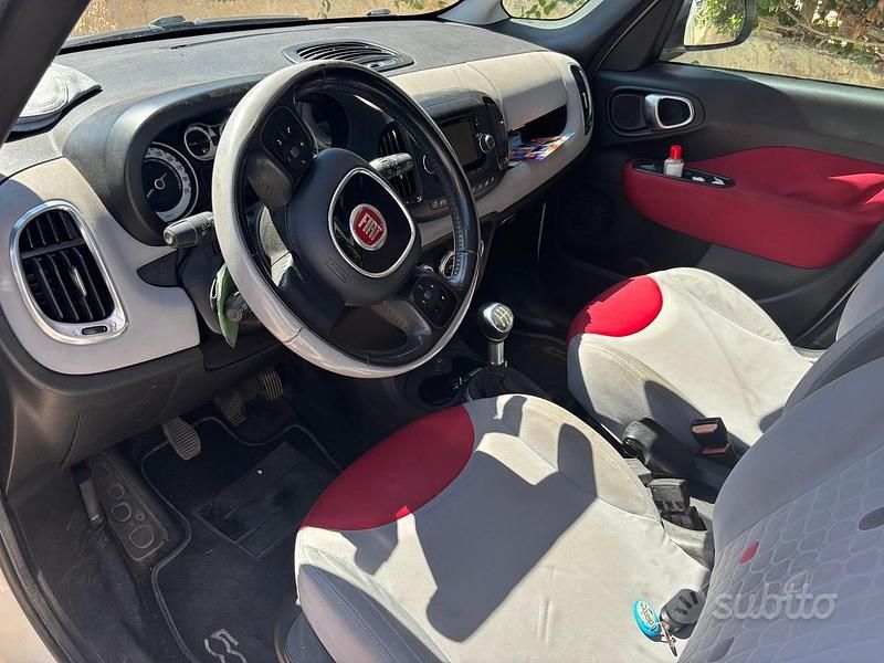 Usata Fiat 500L Pop Star 85 CV (62 kW) 2013 Bianco Monovolume