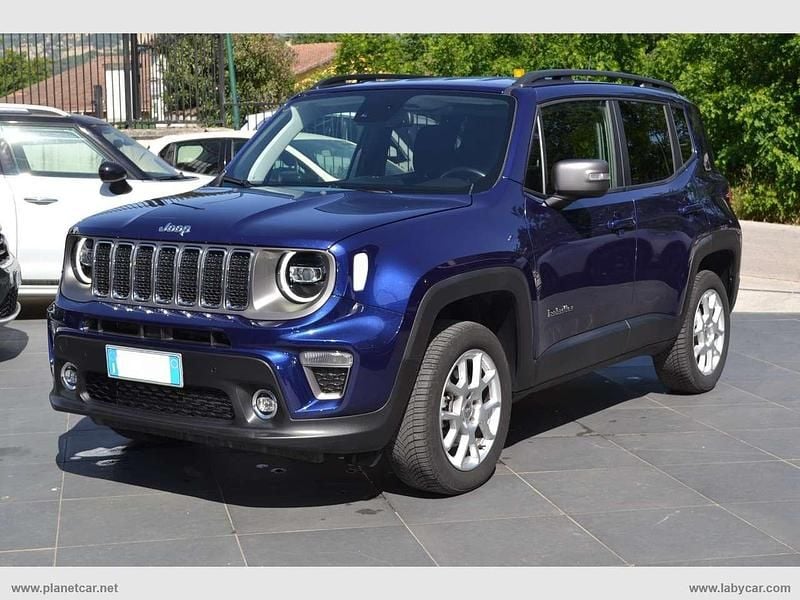 Usata Jeep Renegade Limited 140 CV (102 kW) 2020 Blu/azzurro SUV