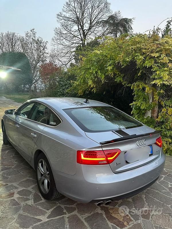 Usata Audi A5 190 CV (139 kW) 2015 Grigio Coupé