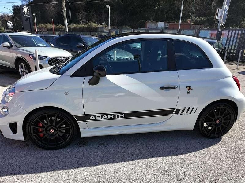 Usata Abarth 595 Competizione 179 CV (131 kW) 2022 Bianco gara/ Utilitaria