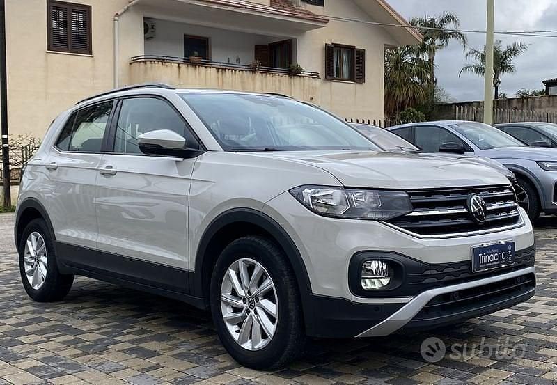 Usata VW T-Cross Style 110 CV (80 kW) 2022 Grigio SUV