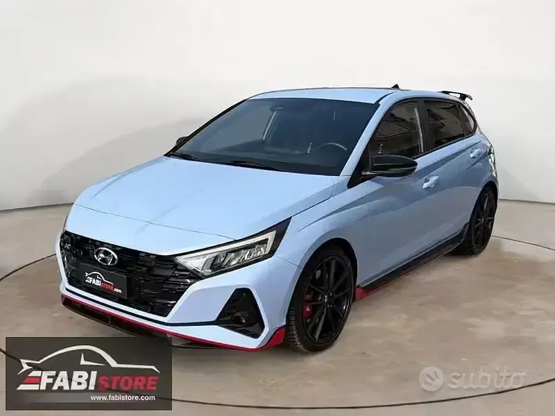 Usata Hyundai i20 N Performance 204 CV (150 kW) 2022 Blu/azzurro Utilitaria