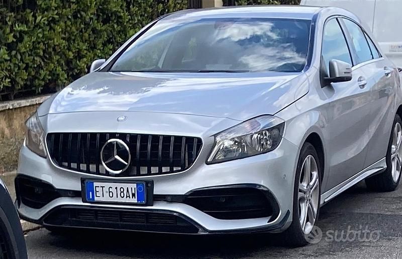 Usata Mercedes A180 109 CV (80 kW) 2013 Grigio Berlina