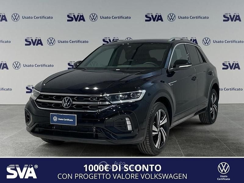 Nuova VW T-Roc R-line Plus 116 CV (85 kW) 2026 Nero SUV