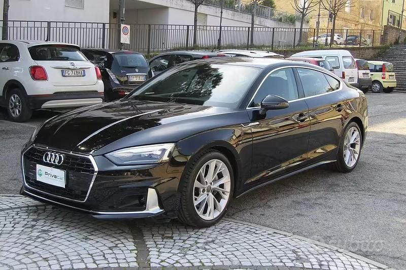 Usata Audi A5 Advanced 190 CV (139 kW) 2020 Nero Coupé