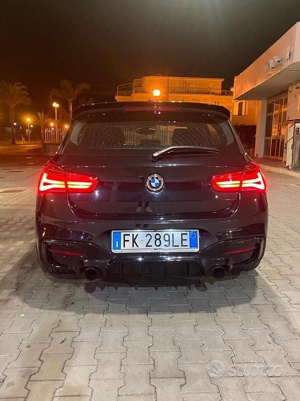 Usata BMW 114 M Sport 95 CV (69 kW) 2017 Nero Utilitaria