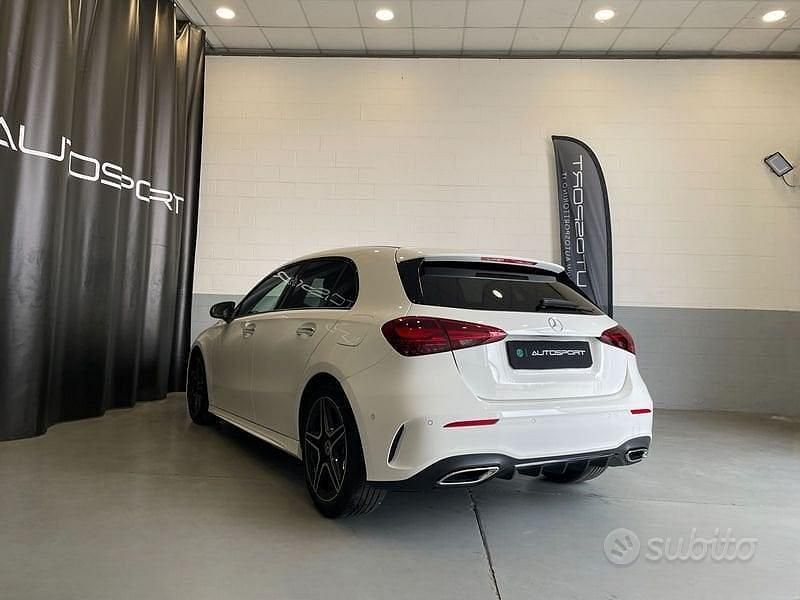 Usata Mercedes A200 AMG line 163 CV (119 kW) 2024 Bianco Berlina