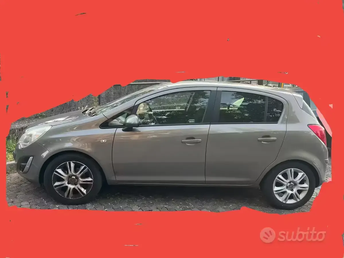 Usata Opel Corsa 75 CV (55 kW) 2011 Grigio Utilitaria