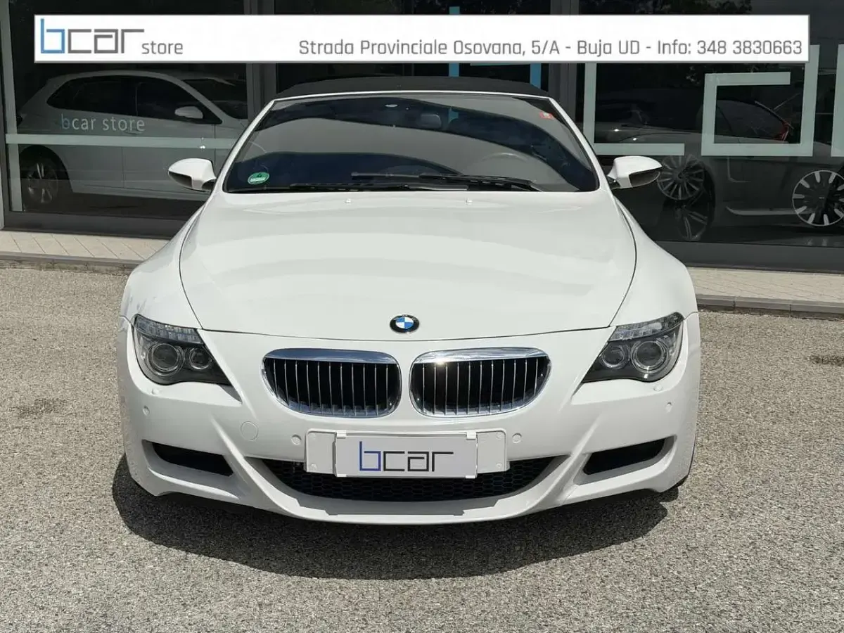 Usata BMW M6 Cabriolet 507 CV (372 kW) 2008 Bianco Cabrio