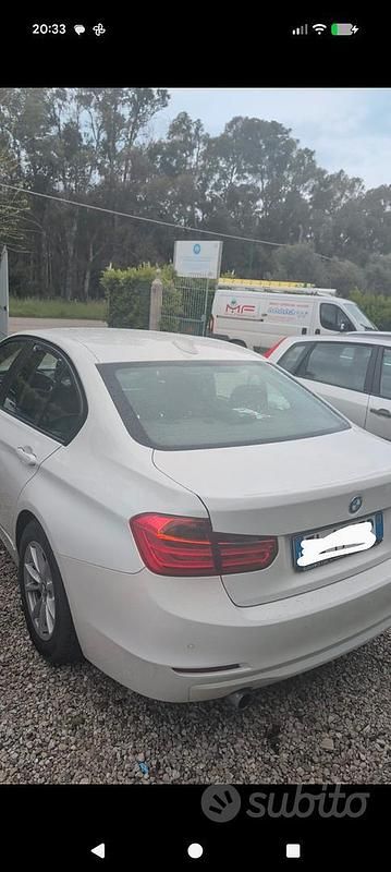 Begagnad BMW 316 116 HK (85 kW) 2014 Vit Sedan