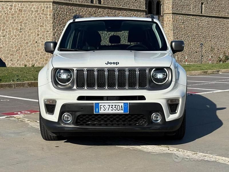 Usata Jeep Renegade Limited 150 CV (110 kW) 2018 Bianco SUV