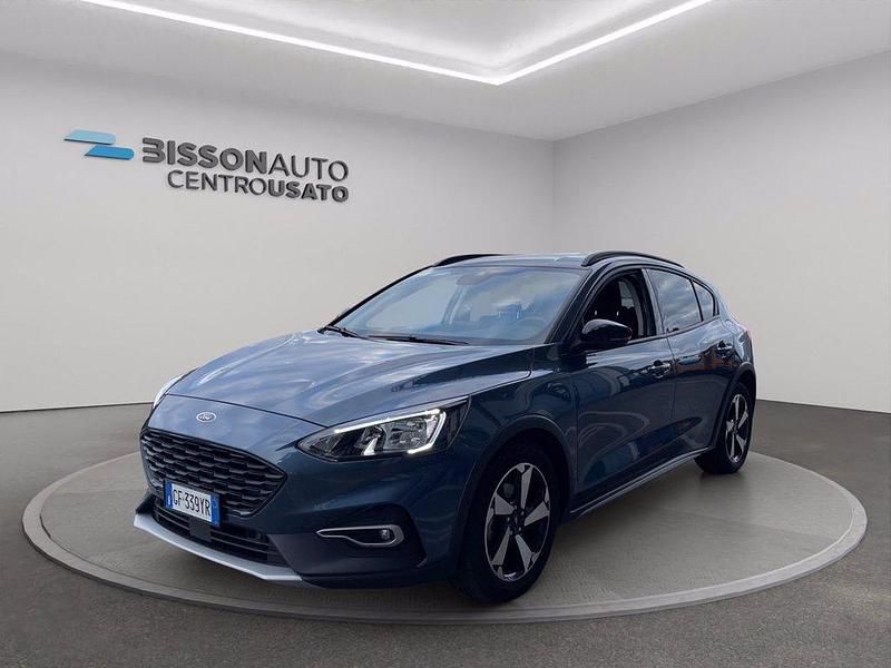 Usata Ford Focus Active 125 CV (91 kW) 2021 Blu metallizzato Berlina