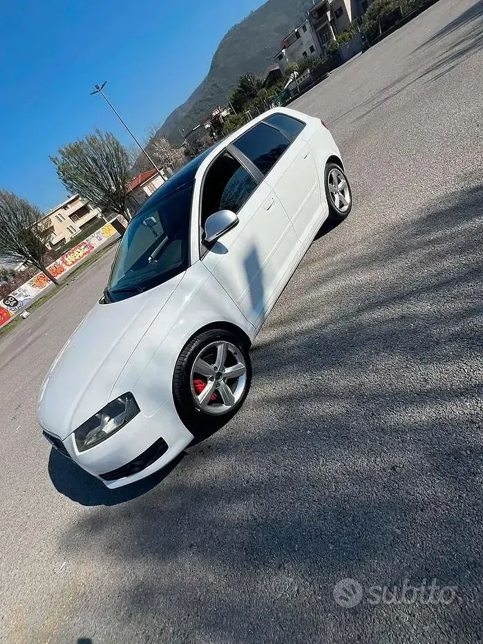Usata Audi A3 200 CV (147 kW) 2009 Bianco Utilitaria