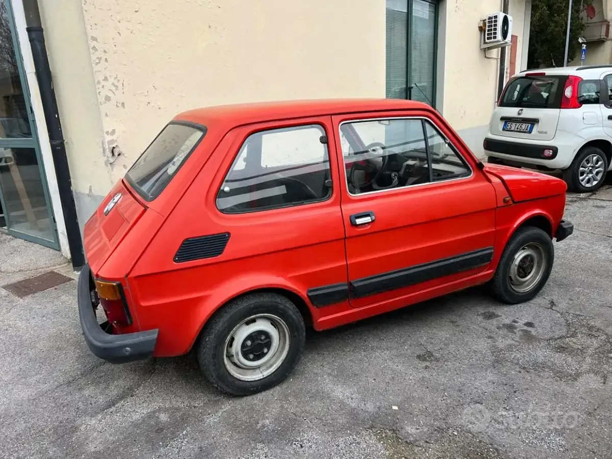 Usata Fiat 126 23 CV (16 kW) 1970 Rosso Utilitaria