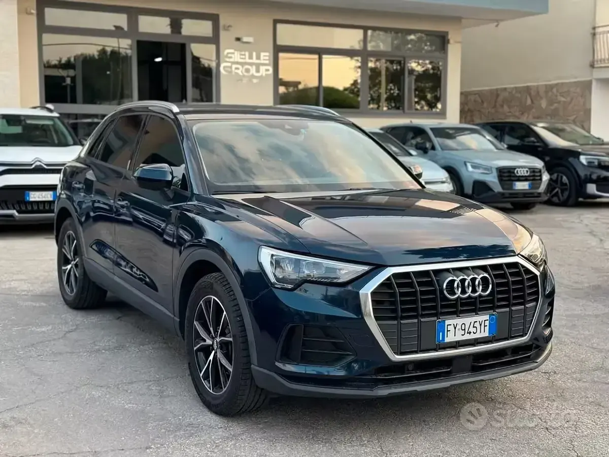 Usata Audi Q3 Advanced 150 CV (110 kW) 2019 Bluazzurro SUV