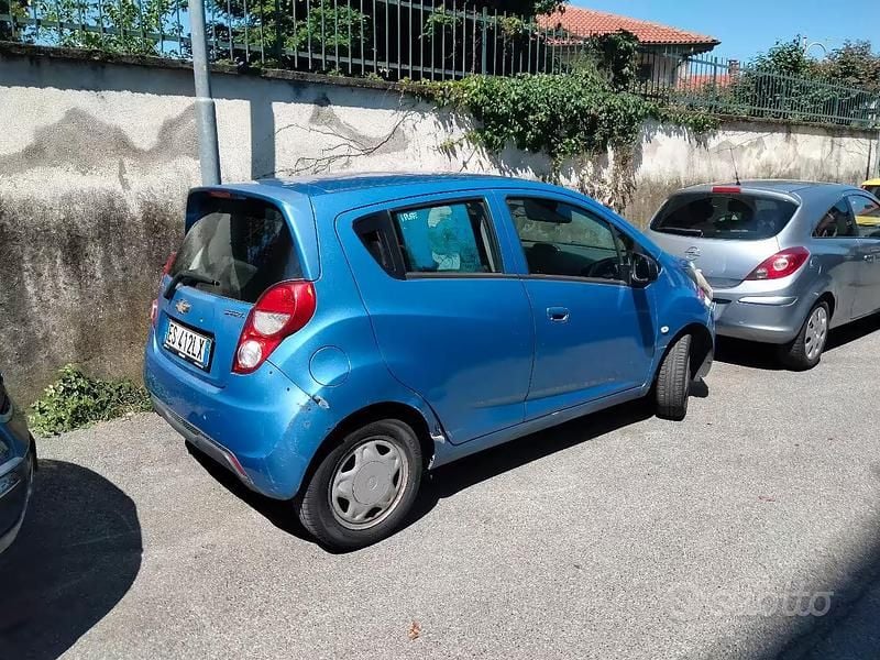 Usata Chevrolet Spark LS 68 CV (50 kW) 2013 Blu Utilitaria