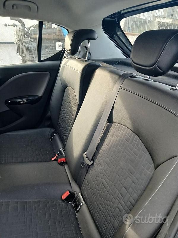 Usata Opel Corsa S 95 CV (69 kW) 2015 Nero Utilitaria