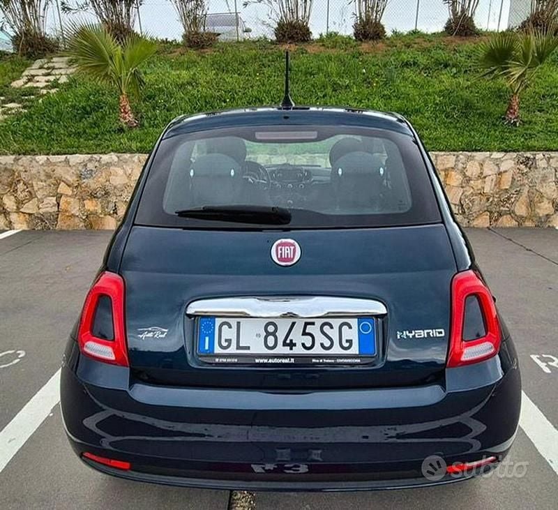 Usata Fiat 500 69 CV (50 kW) 2022 Blu/azzurro Utilitaria