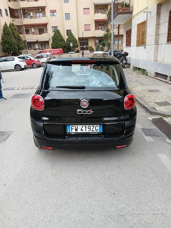 Usata Fiat 500L 95 CV (69 kW) 2019 Nero Monovolume