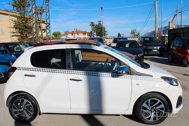 Usata Peugeot 108 Active 82 CV (60 kW) 2014 Bianco Utilitaria