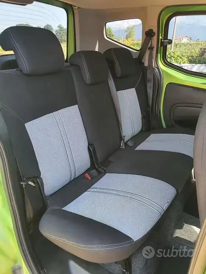 Usata Fiat Qubo Active 95 CV (69 kW) 2016 Verde Monovolume