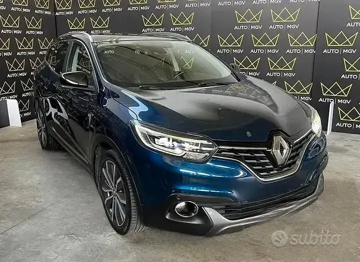 Usata Renault Kadjar Bose Edition 110 CV (80 kW) 2016 Bluazzurro SUV