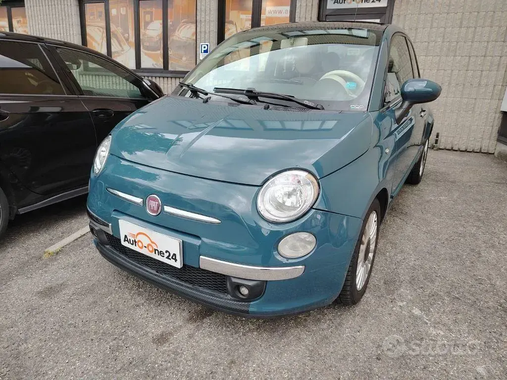 Usata Fiat 500 Lounge 101 CV (74 kW) 2008 Blu ceramico metallizzato Utilitaria