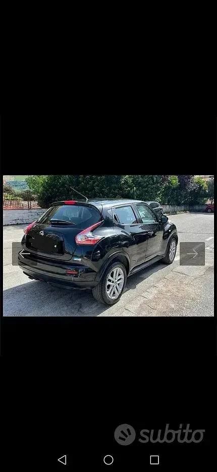 Usata Nissan Juke 110 CV (80 kW) 2012 Nero SUV