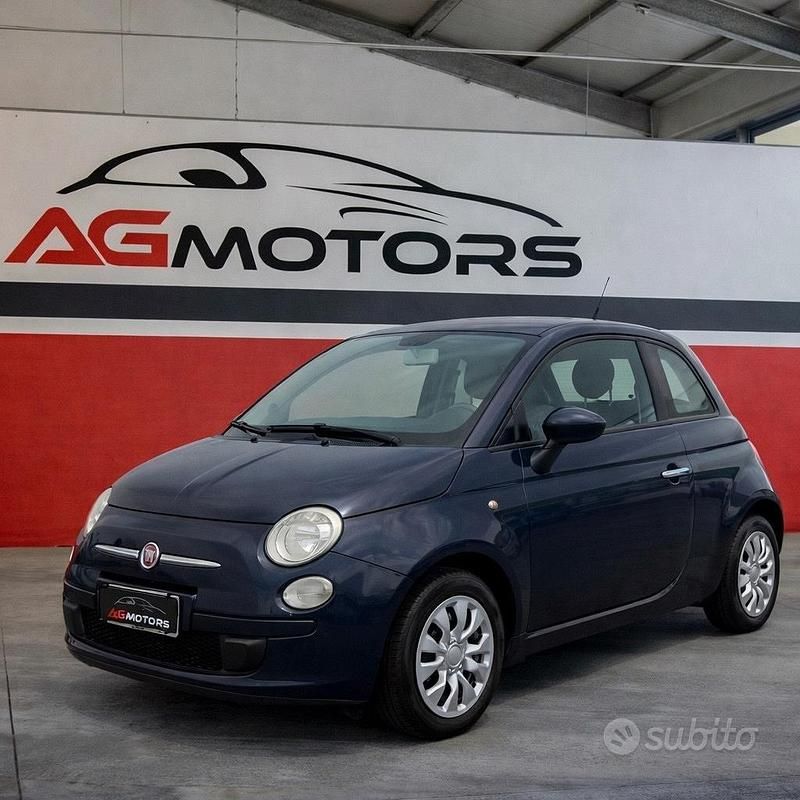 Usata Fiat 500 69 CV (50 kW) 2009 Blu Cabrio