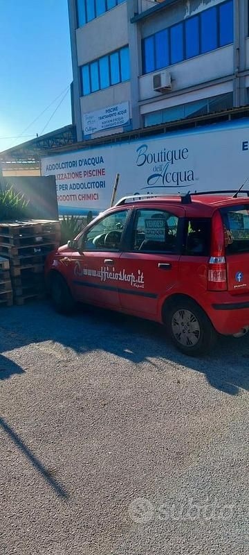 Usata Fiat Panda 2003 Rosso Berlina