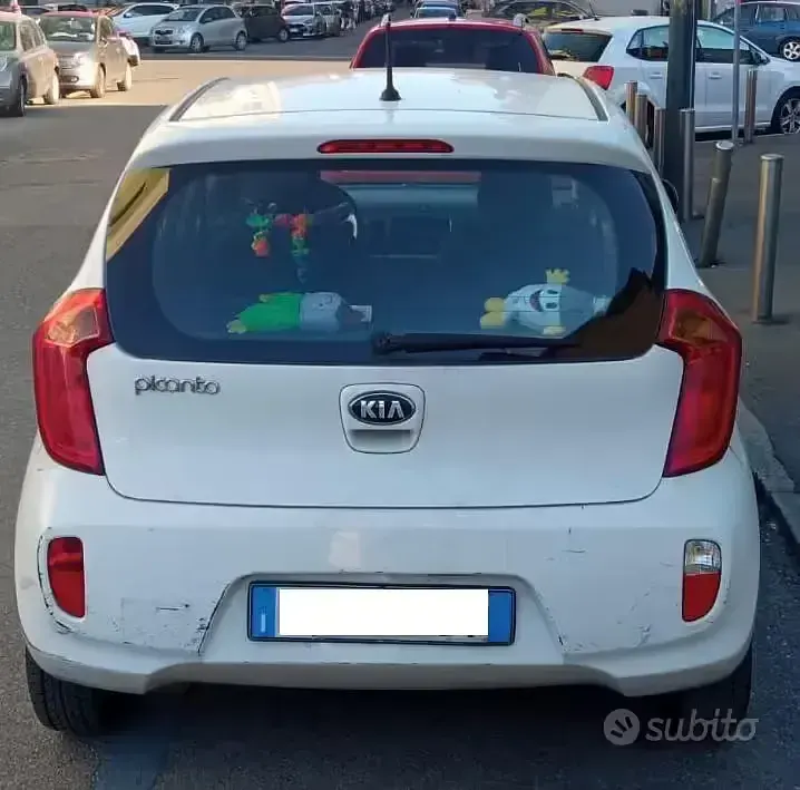 Usata Kia Picanto 69 CV (50 kW) 2013 Bianco Utilitaria