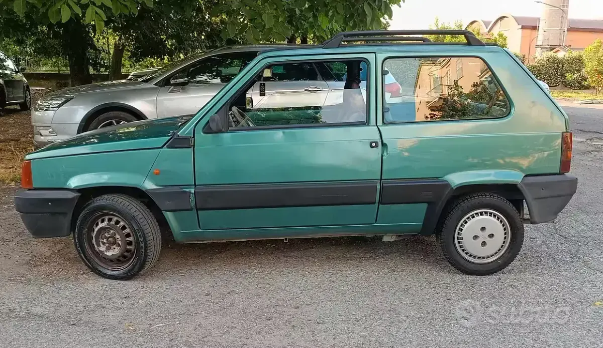 Usata Fiat Panda 54 CV (39 kW) 2001 Verde Berlina