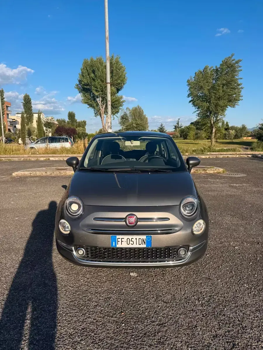 Usado Fiat 500 Lounge 95 CV (69 kW) 2016 Gris Berlina