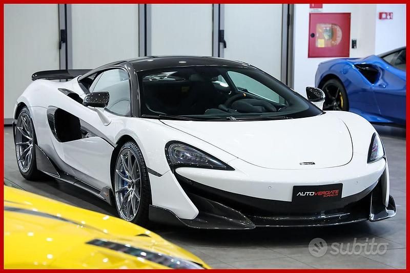Usata McLaren 600LT 600 CV (441 kW) 2021 Bianco Coupé