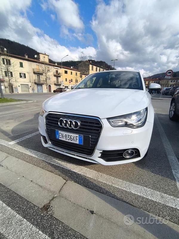 Usata Audi A1 Sportback 90 CV (66 kW) 2013 Bianco Utilitaria
