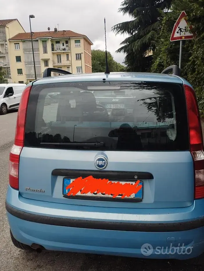 Usata Fiat Panda Dynamic 60 CV (44 kW) 2006 Blu Utilitaria