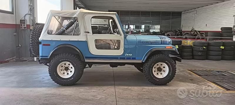 Usata Jeep CJ 1980 Blu SUV