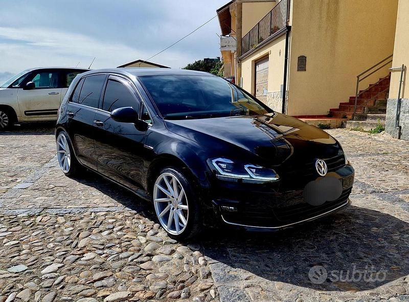 Usata VW Golf VII 150 CV (110 kW) 2013 Nero Berlina