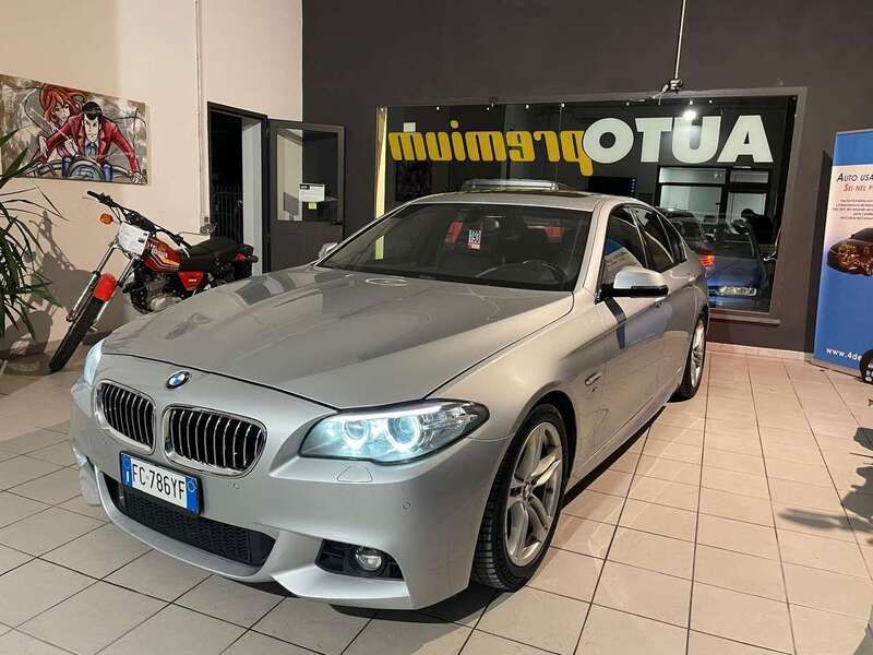 Usata BMW 530 M Sport 258 CV (189 kW) 2014 Argento Berlina