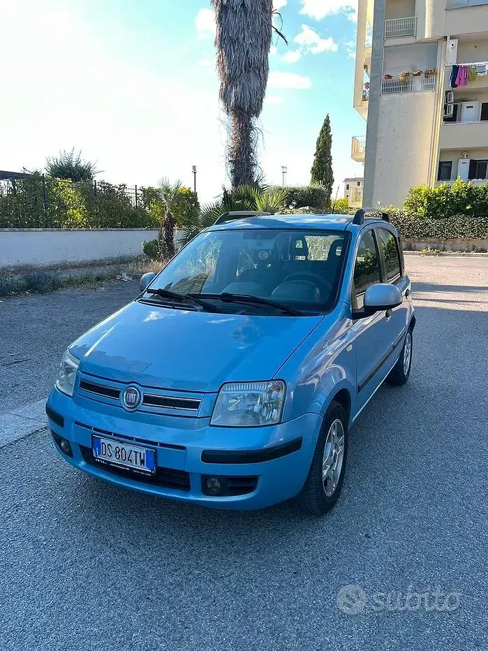 Usata Fiat Panda 69 CV (50 kW) 2008 Blu Utilitaria