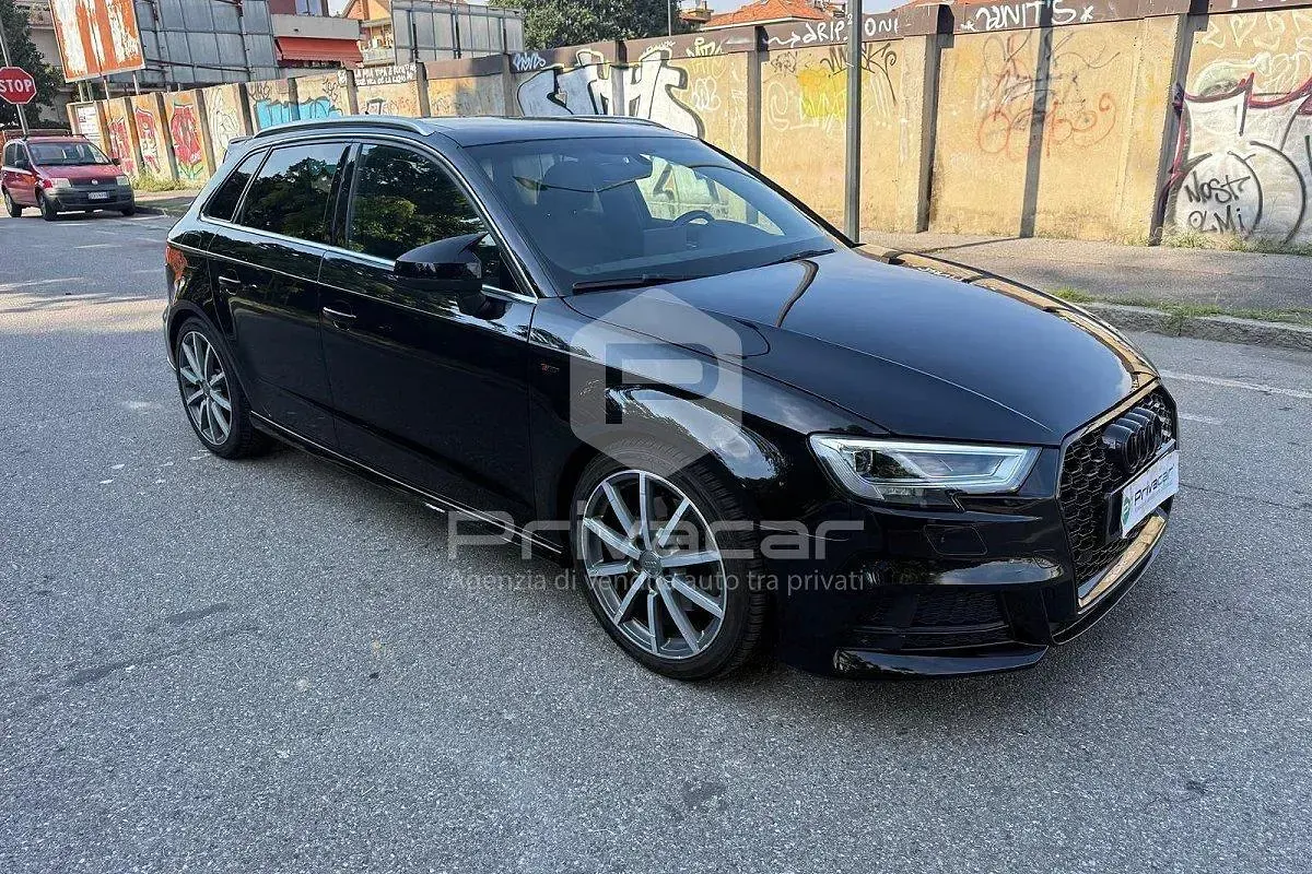Usata Audi A3 Admired 149 CV (109 kW) 2019 Nero Berlina