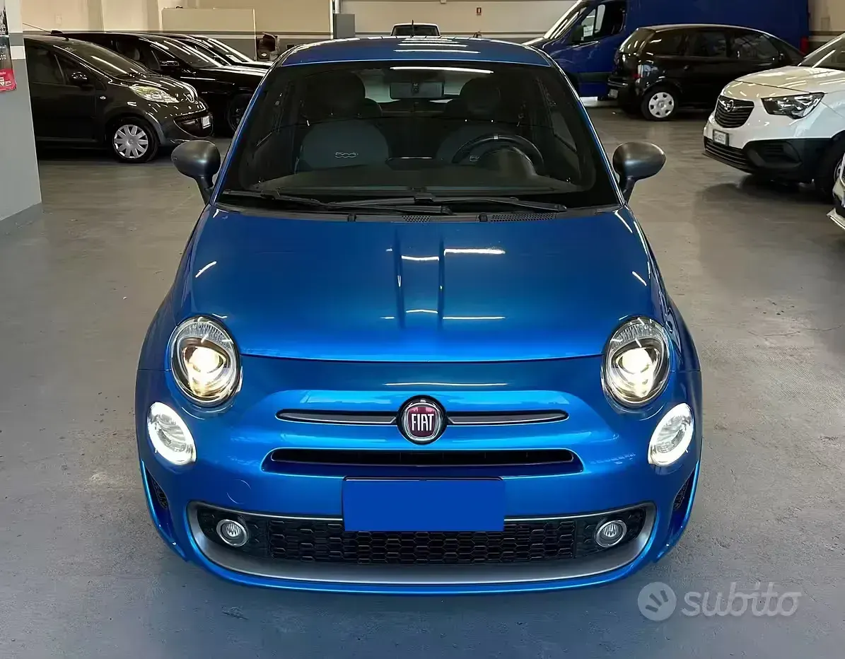Usata Fiat 500S Riva 69 CV (50 kW) 2016 Blu Berlina