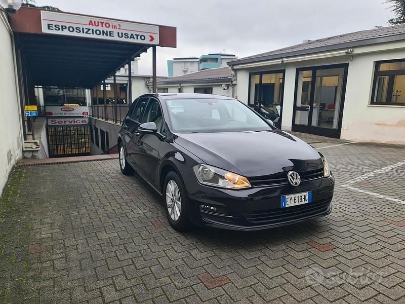 Usata VW Golf VII 105 CV (77 kW) 2014 Nero Berlina
