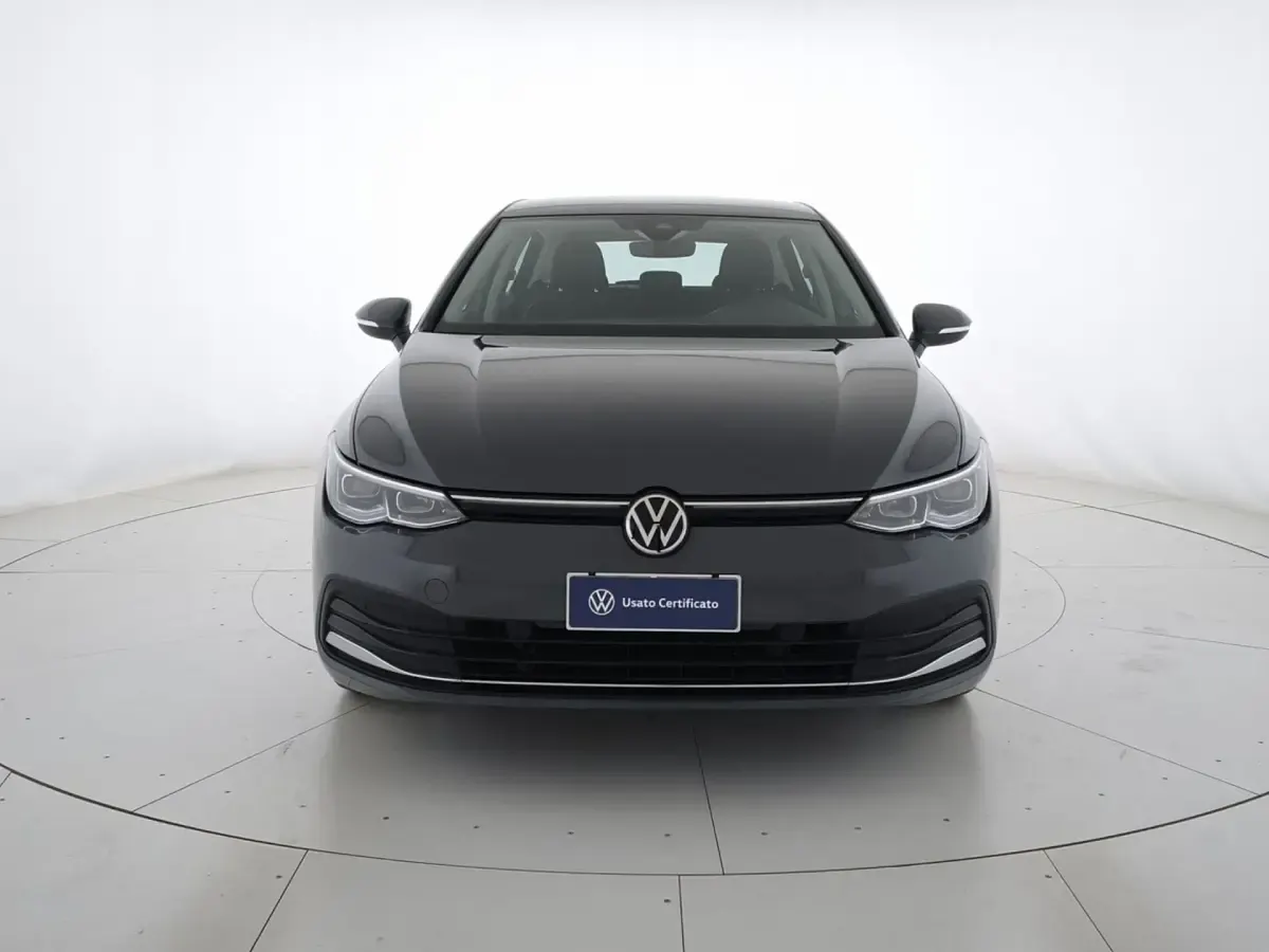 Usata VW Golf VIII Style 150 CV (110 kW) 2020 Dolphin grey metallizzato Berlina