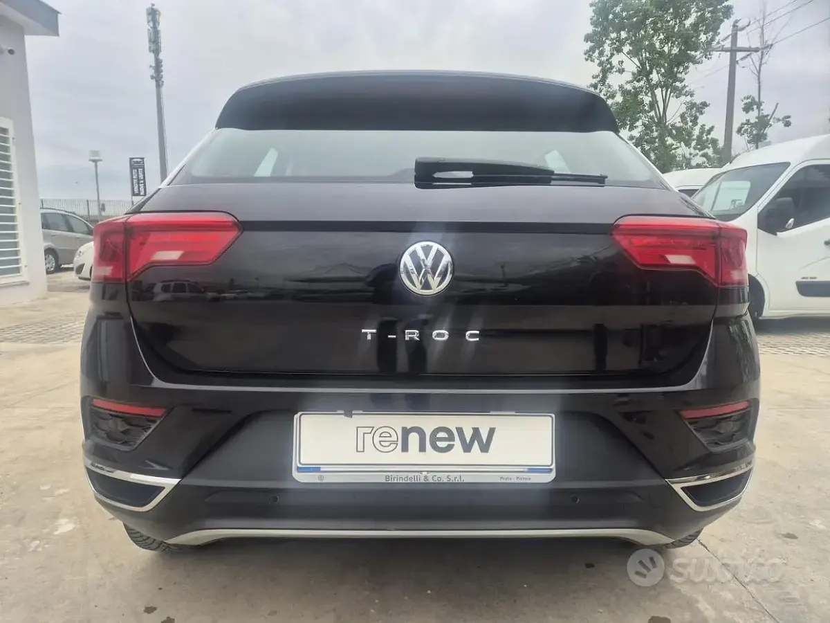 Usata VW T-Roc Advance 116 CV (85 kW) 2020 Nero SUV
