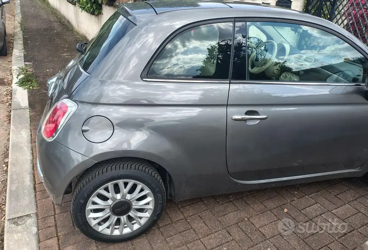Usata Fiat 500 69 CV (50 kW) 2015 Grigio Berlina
