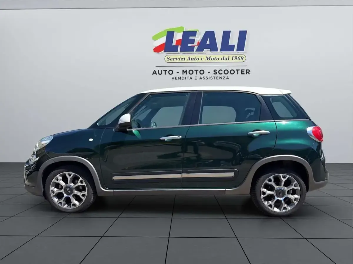 Usata Fiat 500L Trekking 105 CV (77 kW) 2013 Verde Monovolume