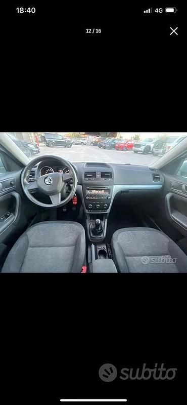 Usata Skoda Yeti 110 CV (80 kW) 2015 Bianco SUV