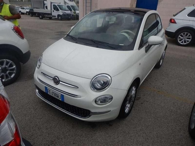 Usata Fiat 500C Lounge 69 CV (50 kW) 2016 Bianco Cabrio