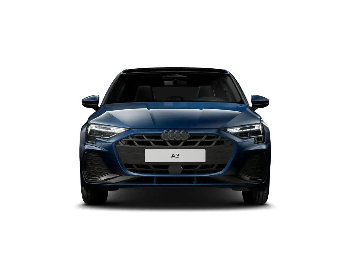 Nuova Audi A3 S-Line 150 CV (110 kW) 2026 Blu ascari metallizzato Berlina